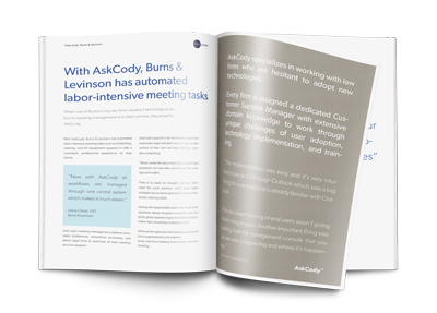Burns&Levinson e-book case study